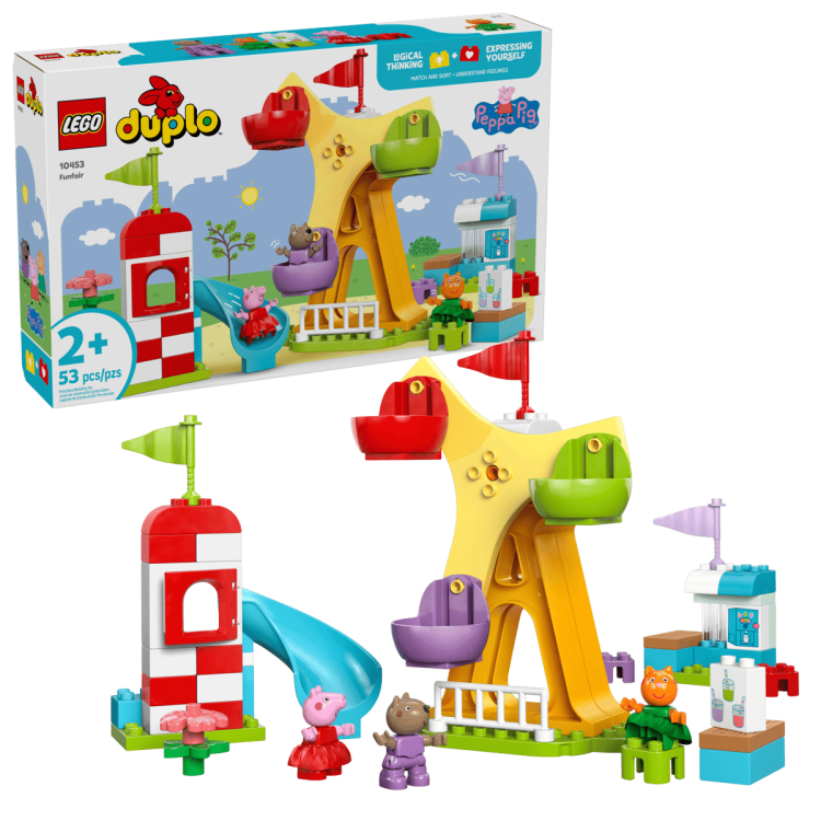 LEGO Duplo – Peppa pig a zábavný park 10453